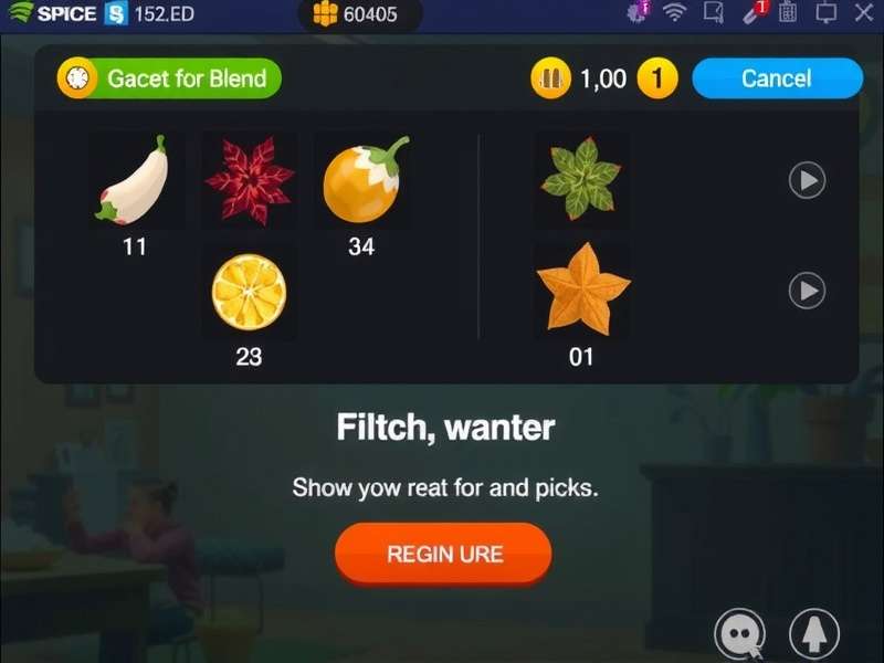 Spice Blend Pro Game Screenshot